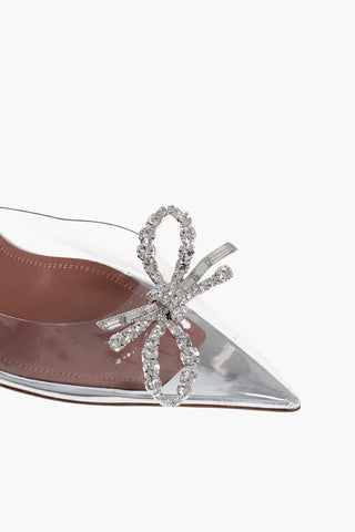 Transparent PVC ROSIE GLASS Slingbacks 9.5cm