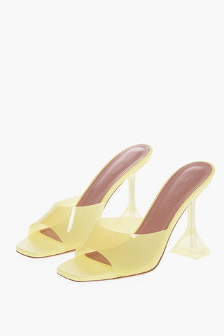 PVC LUPITA Open Toe Mules 9.5cm