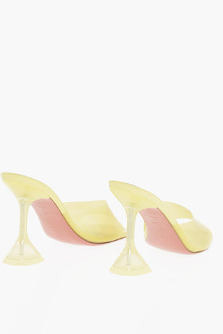 PVC LUPITA Open Toe Mules 9.5cm