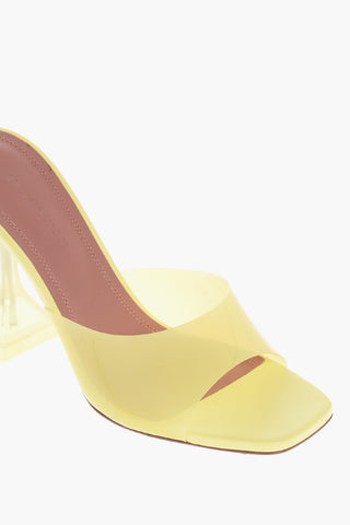 PVC LUPITA Open Toe Mules 9.5cm