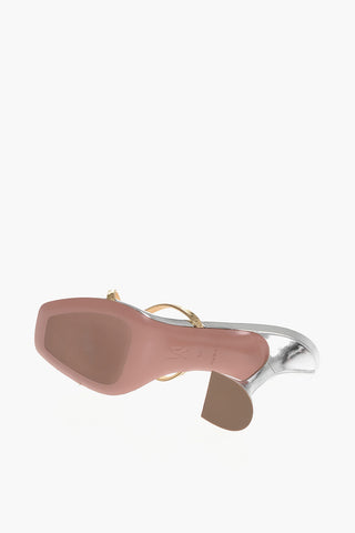 Criss Cross HENSON Sandals with Metal Straps 9.5cm