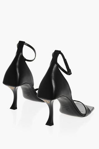 Sandali in Pelle HUORG con Punta Squadrata 11cm