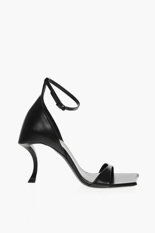 Sandali in Pelle HUORG con Punta Squadrata 11cm