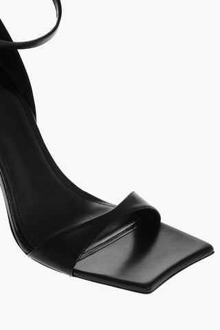 Sandali in Pelle HUORG con Punta Squadrata 11cm