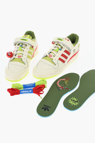THE GRINCH Edition Contrasting Detailing Forum Sneakers