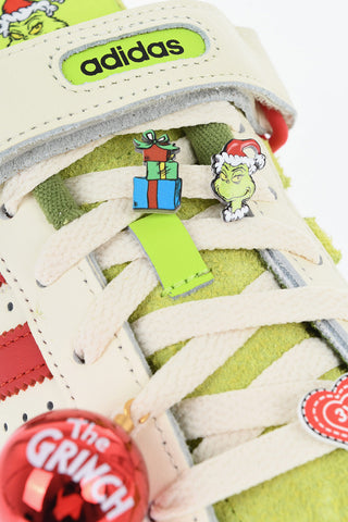 THE GRINCH Edition Contrasting Detailing Forum Sneakers