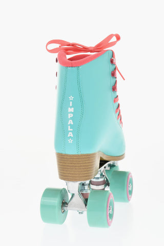 Solid Color SIDEWALK Roller Skates with Contrasting Details