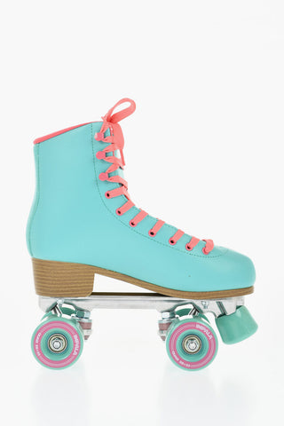 Solid Color SIDEWALK Roller Skates with Contrasting Details