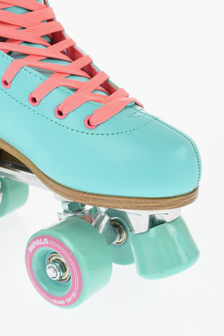 Solid Color SIDEWALK Roller Skates with Contrasting Details