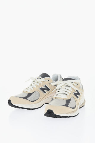 Sneakers 2002R in Suede con Inserti in Mesh