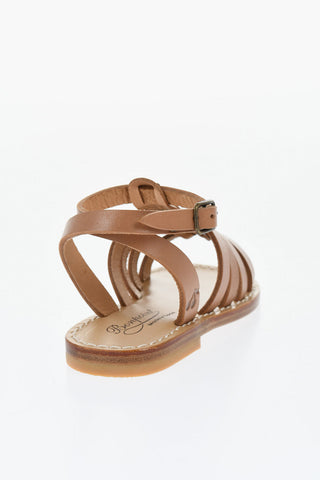 Leather Gladiator Sandals