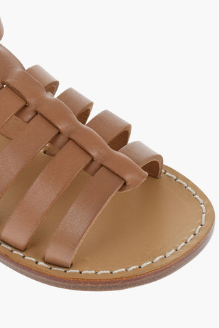 Leather Gladiator Sandals