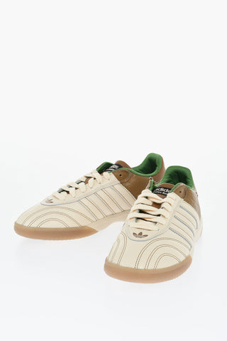 WALES BONNER Two-Tone Leather SAMBA ELE Low-Top Sneakers