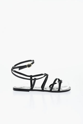 Sandali Lace Up CANYON in Pelle