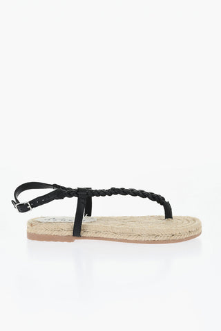 Braided Leather CANYON Thong Sandals