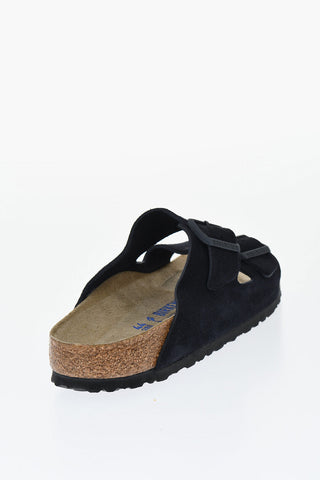 Sandali ARIZONA A Doppia Fibbia In Suede