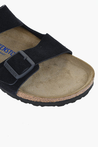Sandali ARIZONA A Doppia Fibbia In Suede