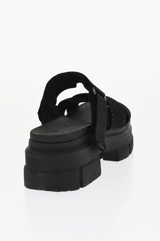 Sandali ASHTON In Suede Con Banda Logata 4,5cm