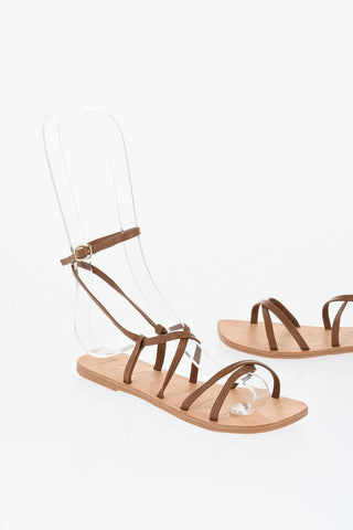 Sandali Lace Up CANYON in Pelle