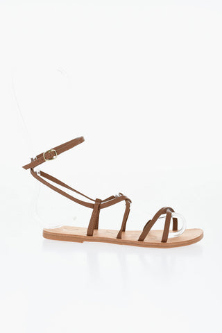 Sandali Lace Up CANYON in Pelle