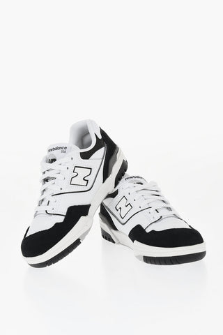 Two-Tone Leather 550 Low Top Sneakers