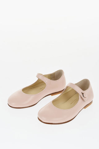 Ballerine Mary Jane In Pelle