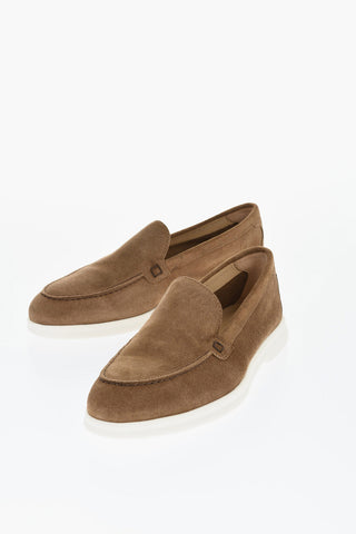 Mocassini COCO' In Suede con Suola a Contrasto