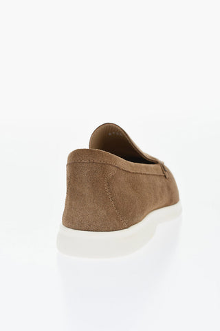 Mocassini COCO' In Suede con Suola a Contrasto