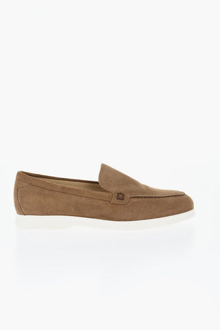 Mocassini COCO' In Suede con Suola a Contrasto