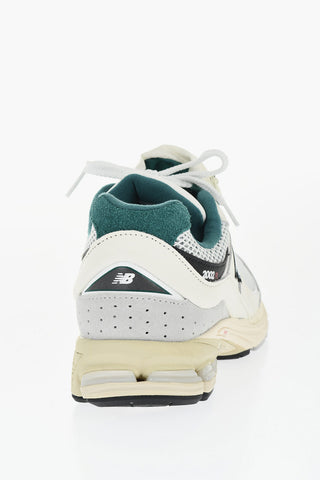 Leather and Mesh 2002R Low Top Sneakers with Removable Pocket
