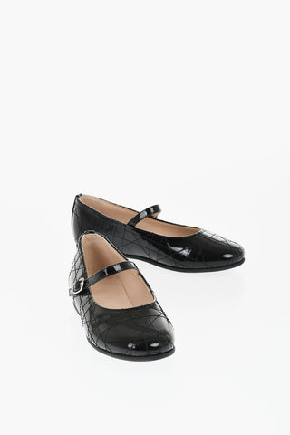 Ballerine Mary Jane In Pelle Lucida