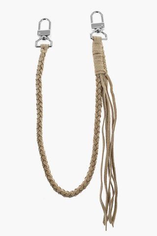 Catena da Portafoglio in Suede Intrecciato