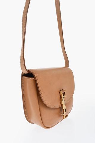 Borsa Saddle in Pelle con Applicazione Logo