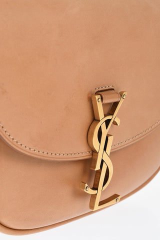 Borsa Saddle in Pelle con Applicazione Logo