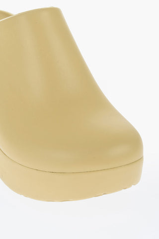 Clogs in Gomma a Tinta Unita Tacco 8cm