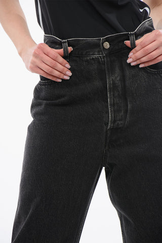 HIgh-Waisted Wide-Fit Jeans