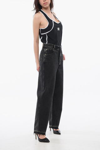 HIgh-Waisted Wide-Fit Jeans