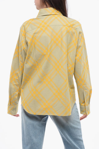 Tartan Patterned Cotton Flannel Shirt