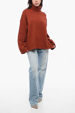 Solid Color Turtleneck KEIK Sweater
