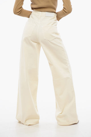 High-Waisted Wide Leg PARKER Flared Jeans 34cm