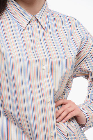 Popeline Pinstriped Shirt
