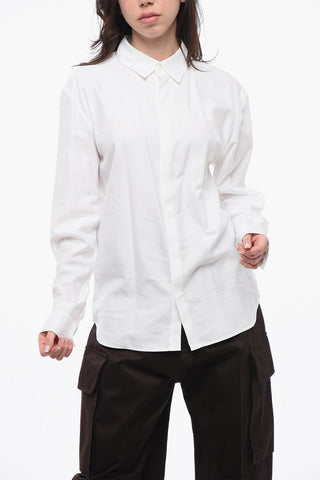 GOLD LINE Jacquard Poplin Shirt MOON