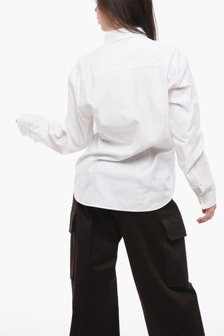GOLD LINE Jacquard Poplin Shirt MOON