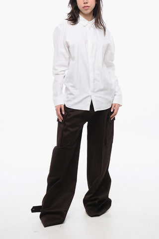 GOLD LINE Jacquard Poplin Shirt MOON