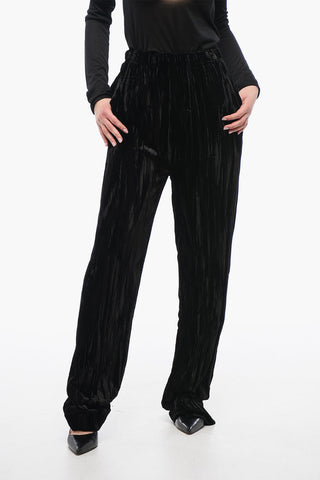 Velvet Flared Pants