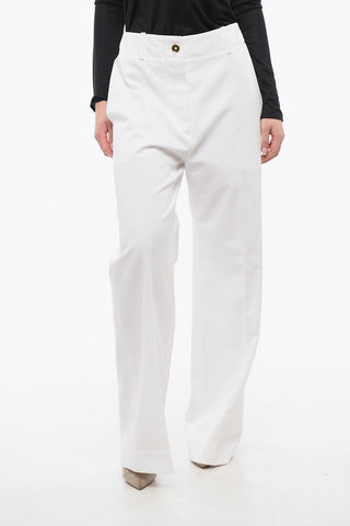 High-Waist Palazzo Trousers