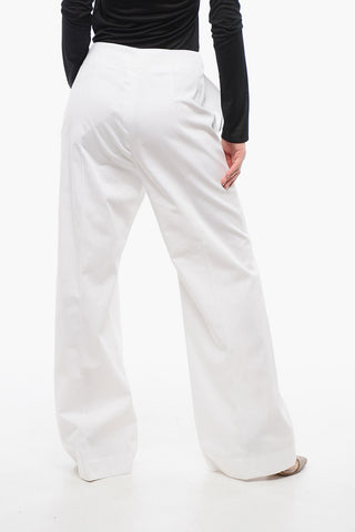 High-Waist Palazzo Trousers