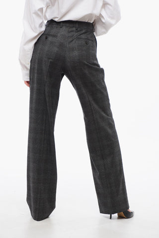 Pleated Wide-leg Pants