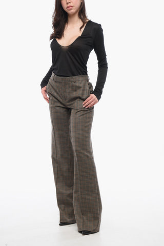 Wool Houndstooth Pants