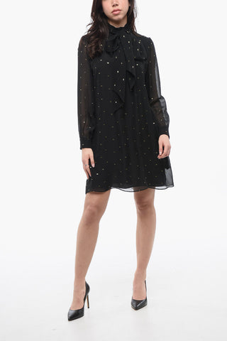 Georgette Silk Babydoll Dress